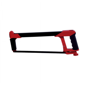 Arco de segueta de alta tensión fijo con mango bimaterial 12″, 16″