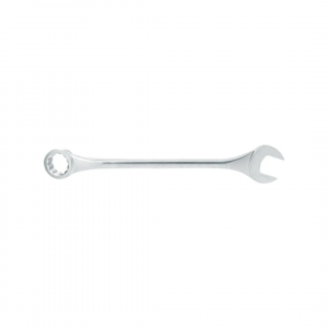 Llave combinada jumbo satinada en pulgadas, 12 puntas, 2-3/4″