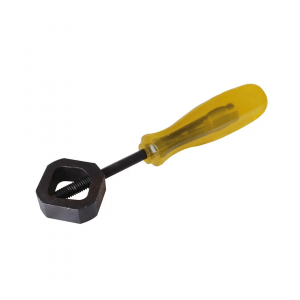 Porta cincel cuadrado con mango ergonómico de plástico 8-1/2″