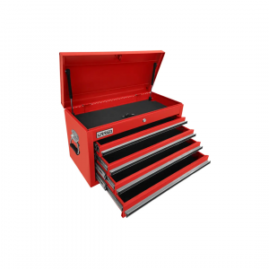 Gabinete superior 4 gavetas color rojo serie X 27″