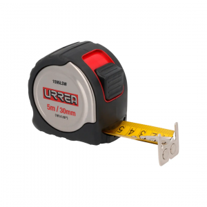 Flexómetro con carcasa de acero inoxidable 5 m x 30 mm