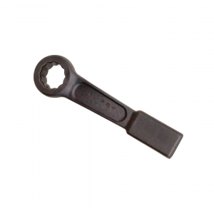 Llave de golpe plana fosfatizada en pulgadas, 12 puntas, 1-1/4″