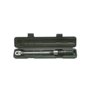 Torquímetro de trueno escala dual cuadro de 3/8″, 10-100 ft-lb
