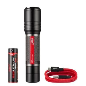 LINTERNA RECARGABLE FOCO DESLIZANTE 2000 LUMEN REDLITHIUM (2162-21)