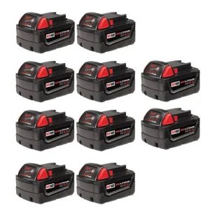 KIT 10 BATERIAS M18 REDLITHIUM XC5.0AH (48-11-1851)
